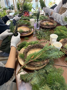 [동네방네평생학습관: 다독다독 강일점] 메리크리스마스리스(재료비: 20,000원)